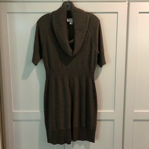 Brown Sweater Dress